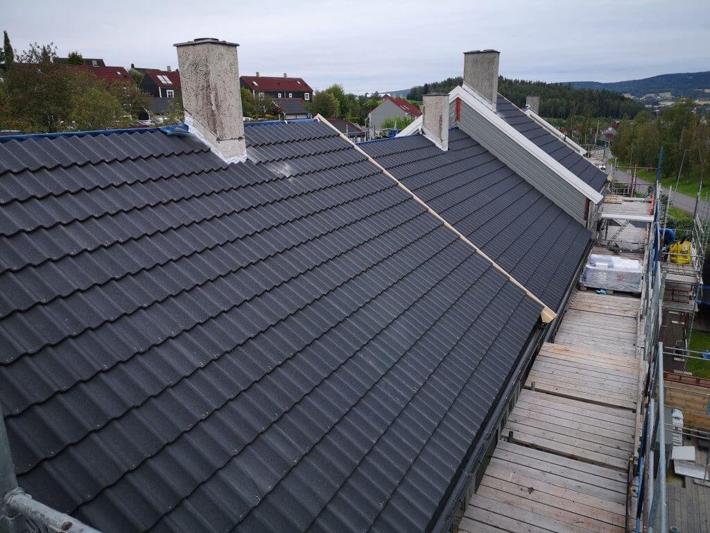 Roof replacement in Oslo
